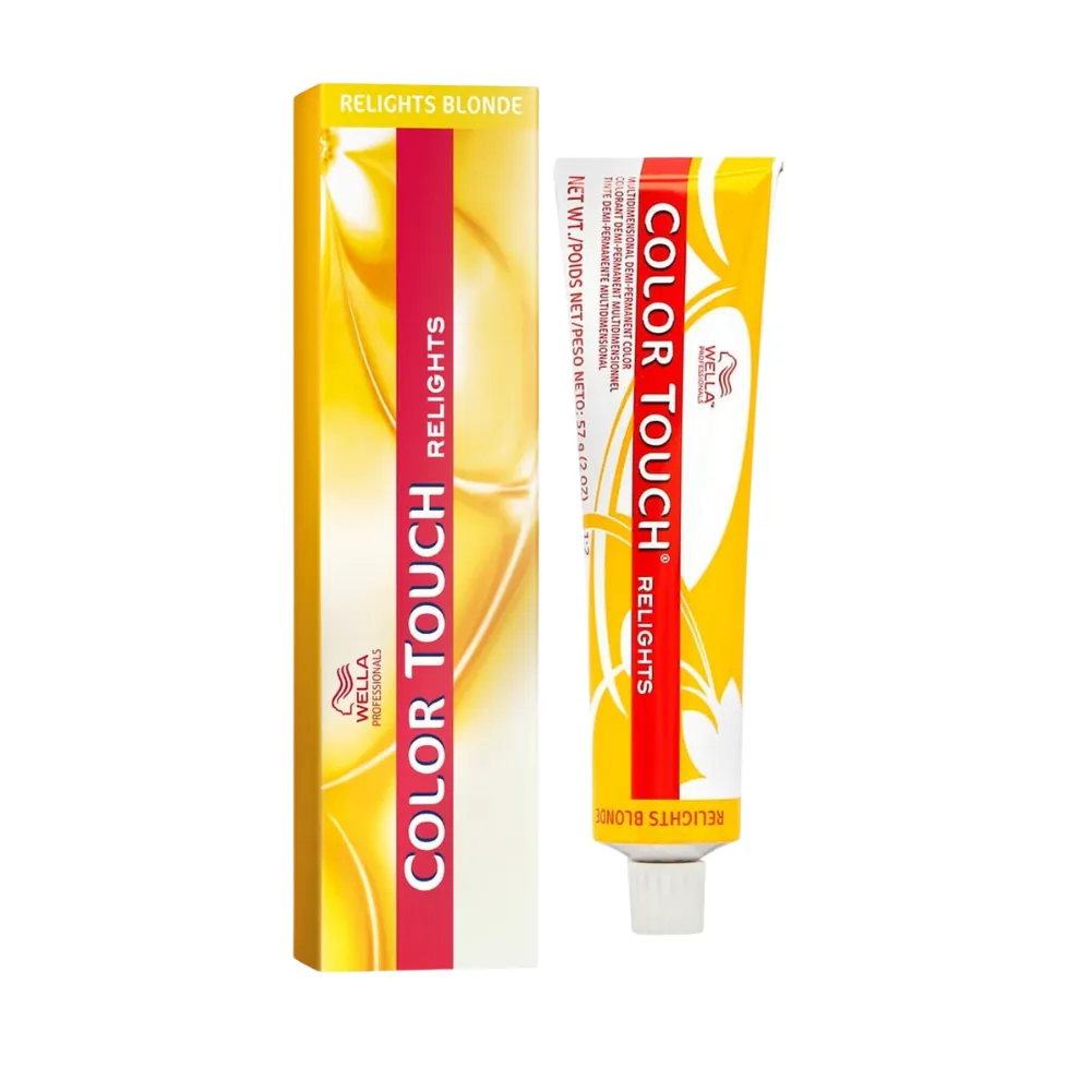 Wella Crema Colorante Color Touch Relights Sin Amoniaco 60ml – /03 Natural Dorado Wella Crema Colorante Color Touch Relights Sin Amoniaco 60ml – /03 Natural Dorado